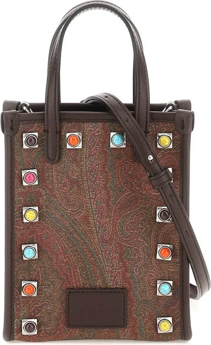 Etro Crown Me Mini Shopping Bag