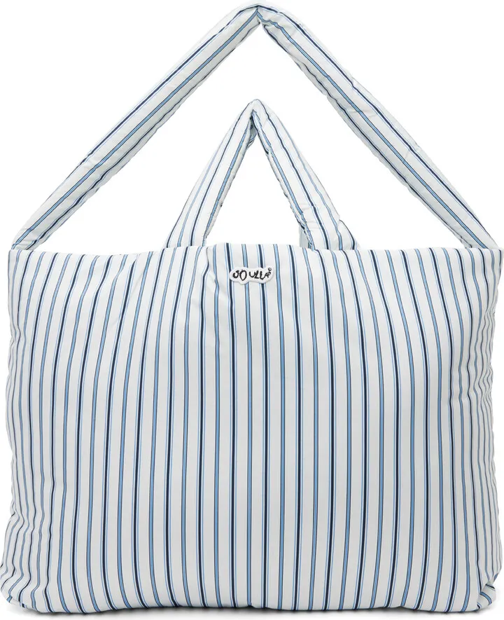 Soulland White Denver Tote