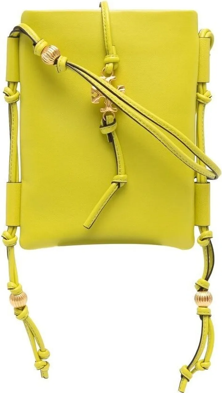 Beaded-Strap Detail Crossbody Bag