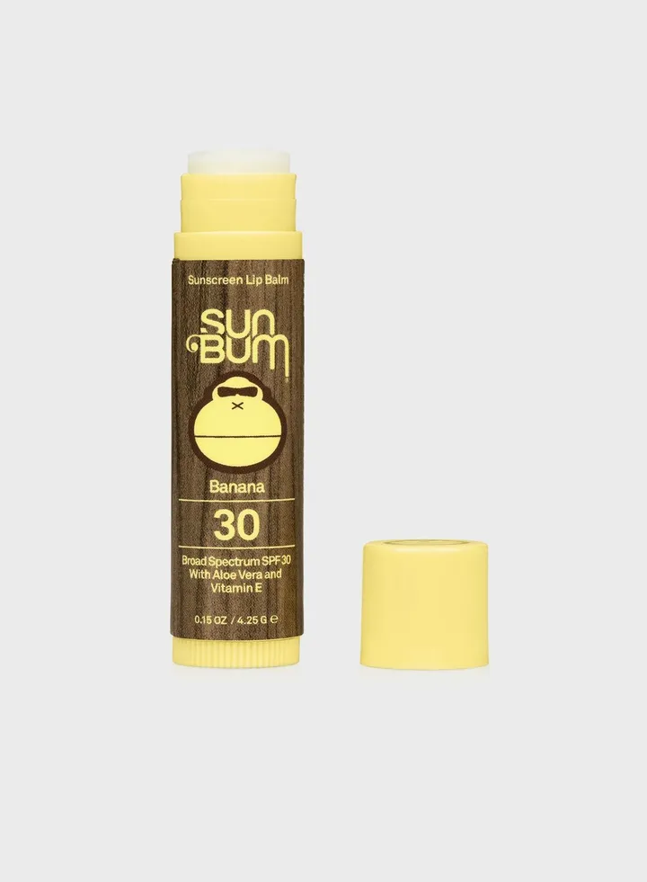 Spf 30 Banana Lip Balm