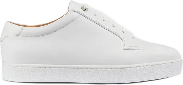 John Lobb Molton Suede Low-Top Sneakers