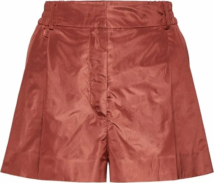 Pressed-Crease Tailored Shorts