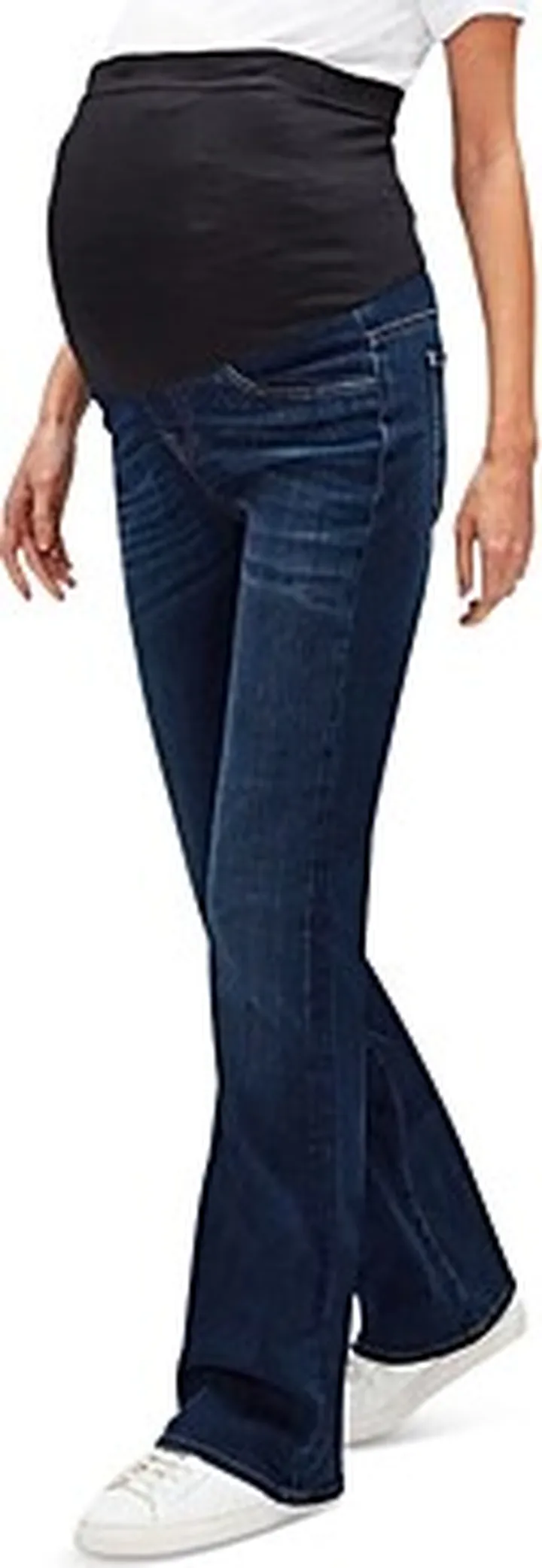 7 For All Mankind Low Rise Bootcut Maternity Jeans in Lxvsteller