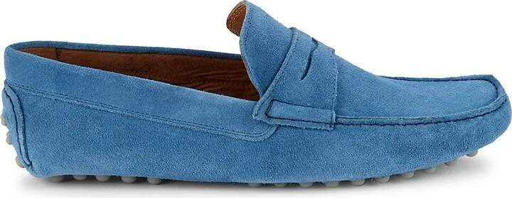 Vinnie Suede Penny Driving Loafers