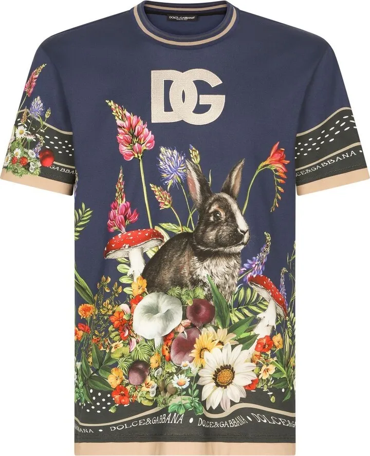 graphic-print short-sleeve T-shirt