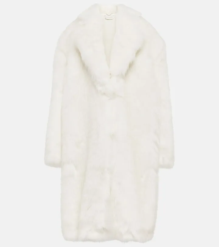 Faux fur coat