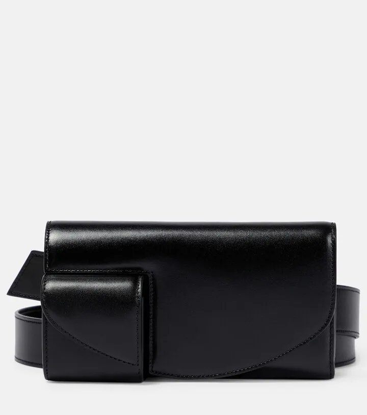 Leather belt bag