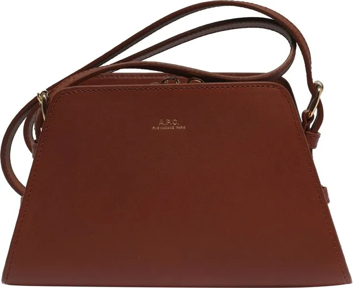 A.P.C. Tetra Logo Detailed Small Shoulder Bag