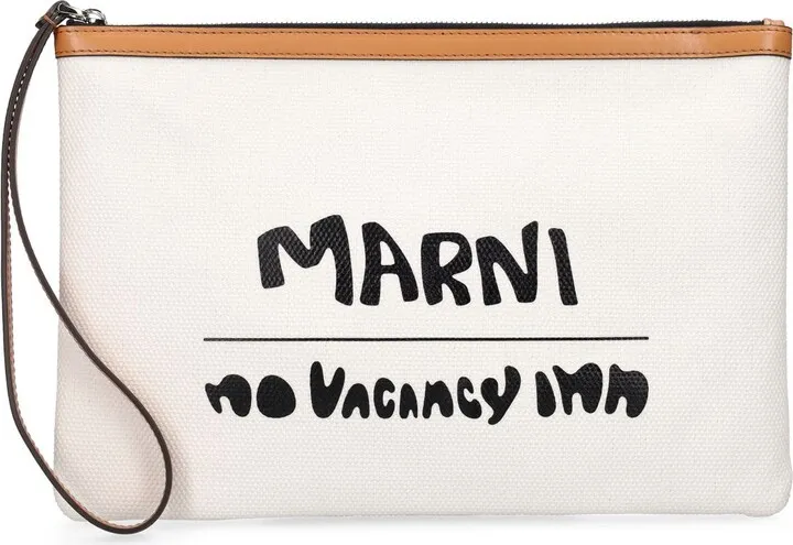 Bey logo canvas pouch