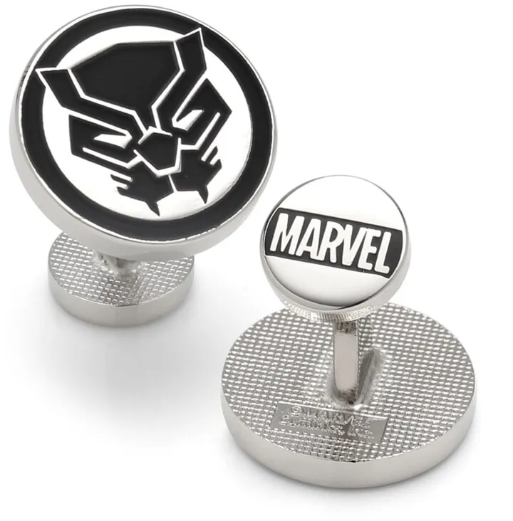 Marvel Black Panther Mask Cufflinks