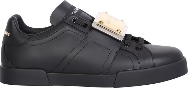 Dolce & Gabbana Portofino Logo-Plaque Sneakers