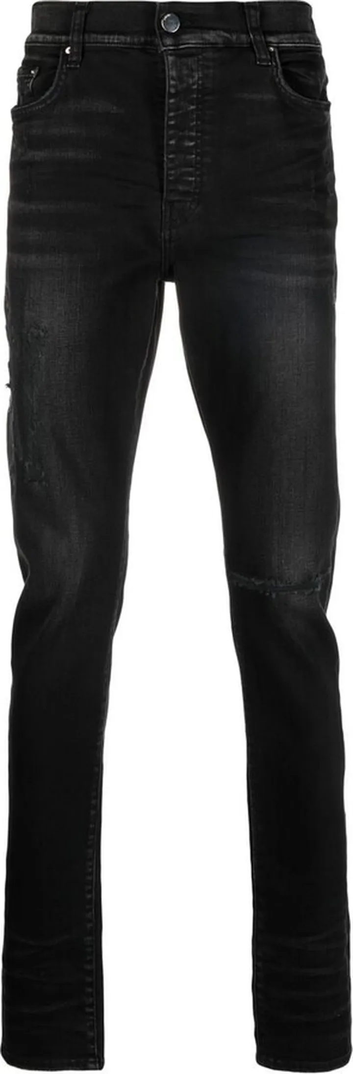 Logo-Embroidered Skinny-Cut Jeans