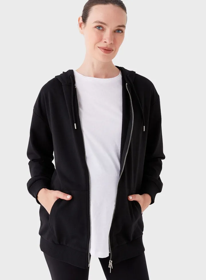 Pocket Detail Hoodie