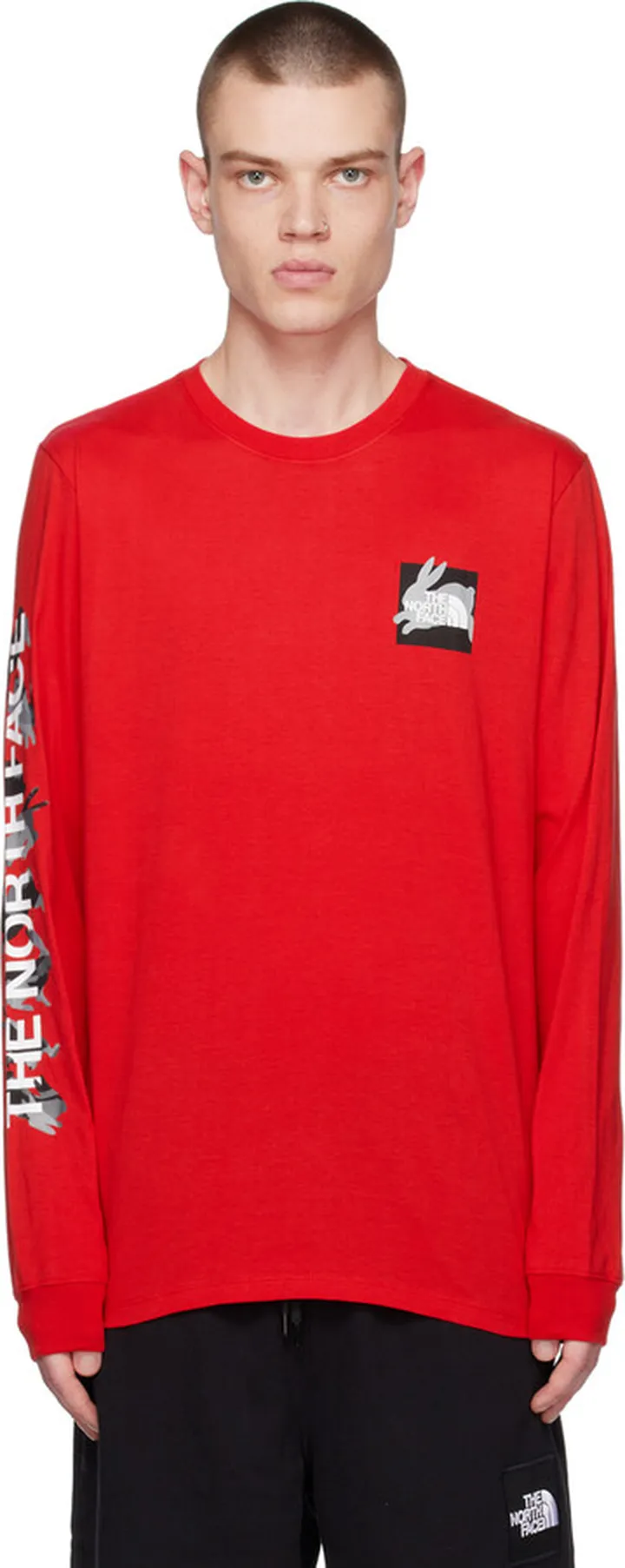The North Face Red Lunar New Year Long Sleeve T-Shirt