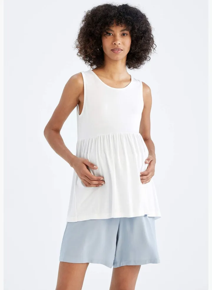 Maternity Short Sleeve Top