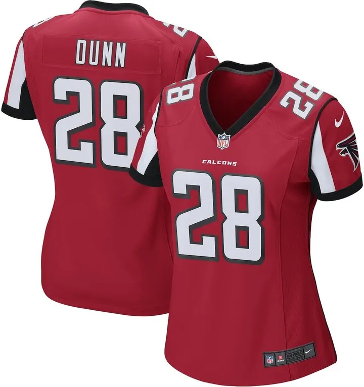 Women's Nike Warrick Dunn Red Atlanta Falcons Retired Player Game Jersey