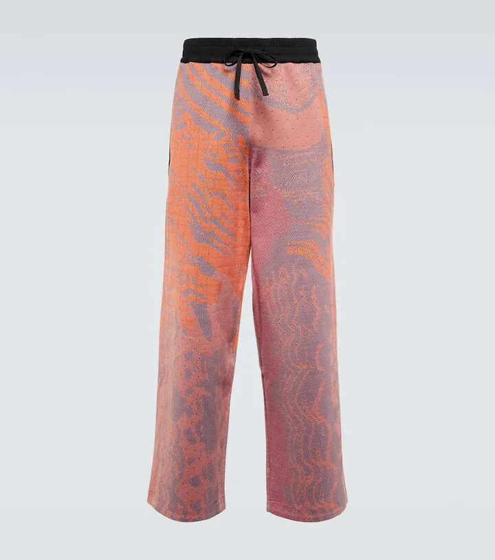 Cotton-blend sweatpants