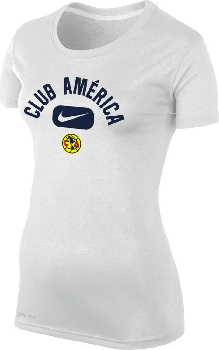 Club America Nike Women's Dri-FIT T-Shirt in White