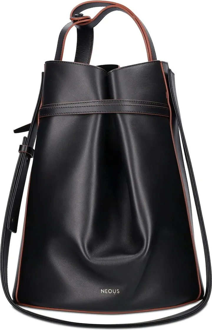 Sigma leather bucket bag