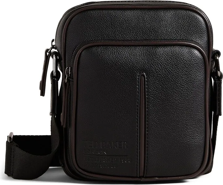 Josher Faux Leather Flight Bag