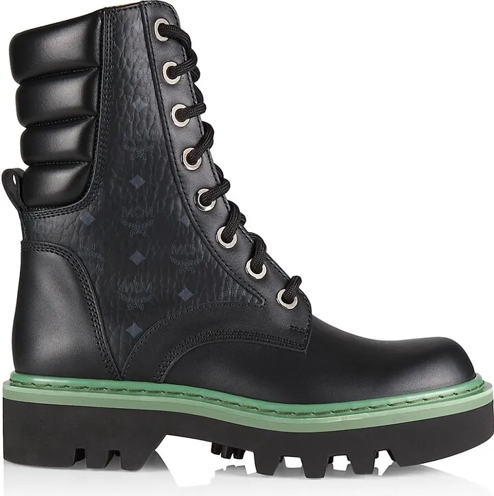 MCMotor Leather Combat Boots