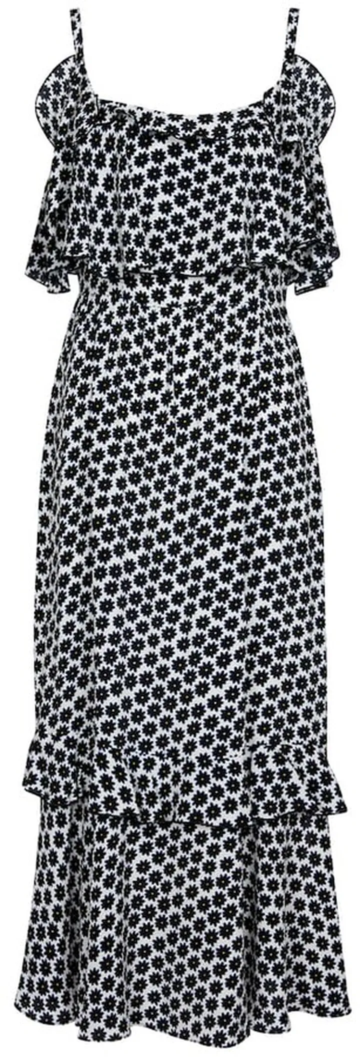 Harriet floral crepe midi dress