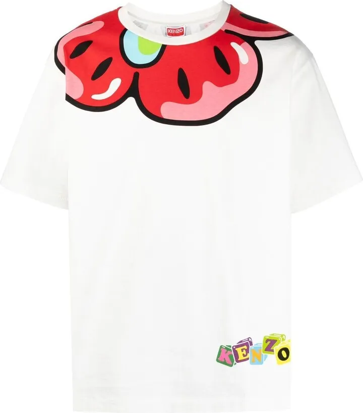 graphic-print short-sleeve T-shirt