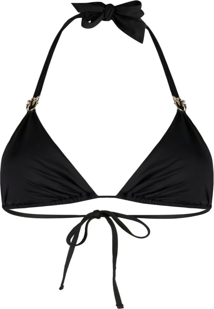 Logo-Plaque Triangle Bikini Top