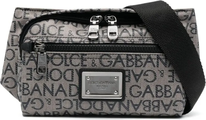 Logo-Print Belt Bag