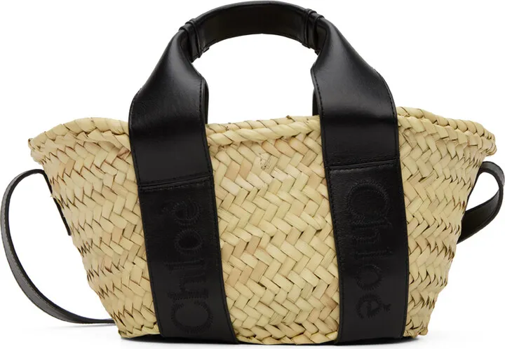 Chloé Beige Sense Small Basket Tote