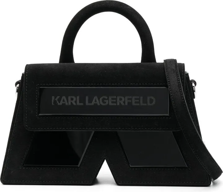 Essential K suede tote bag