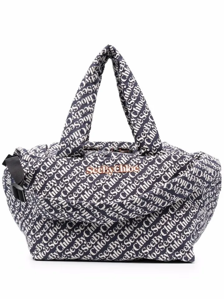 All-Over Logo Tote Bag