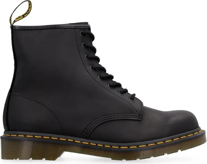 Dr. Martens Greasy Combat Boots