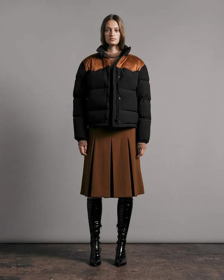 Cal Nylon Puffer Coat