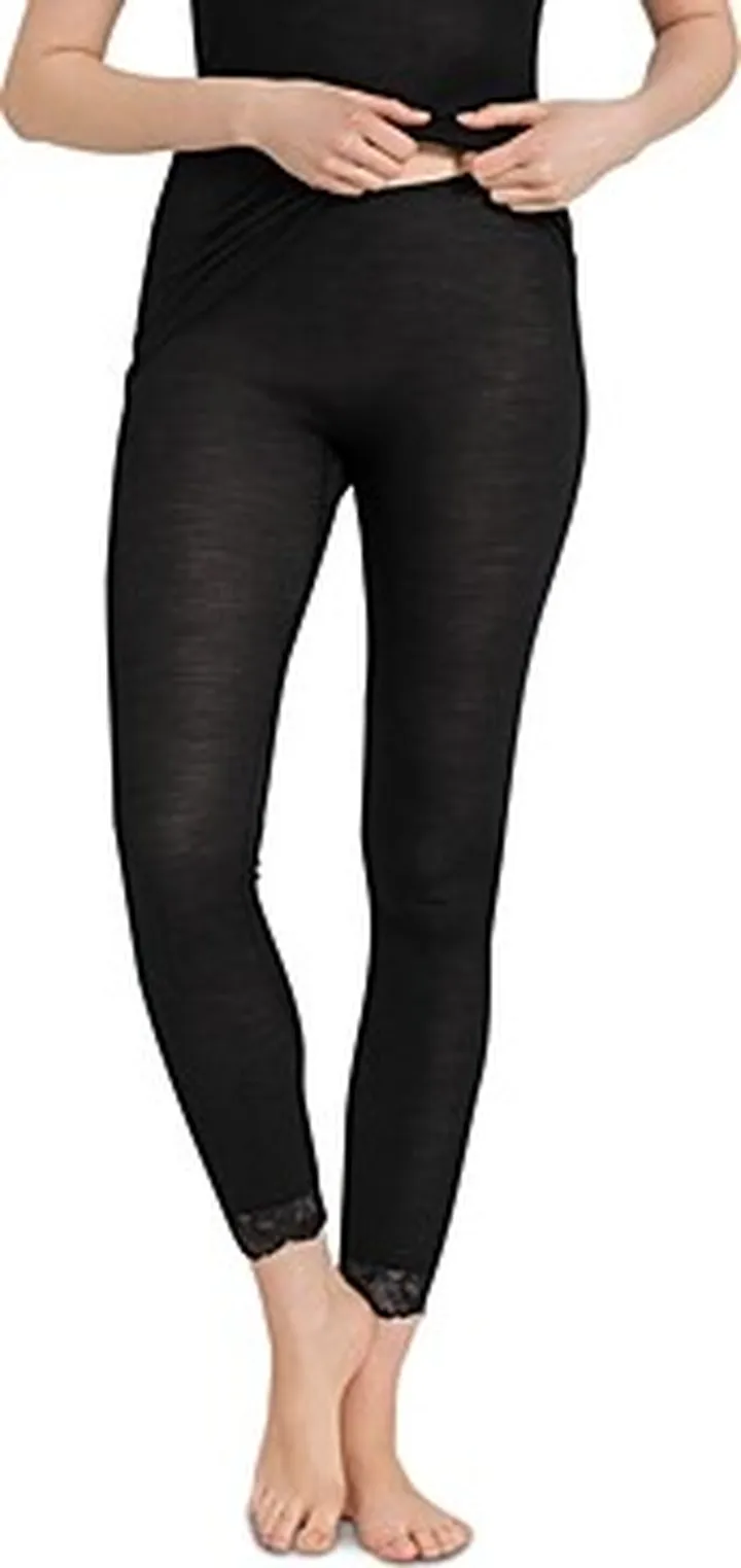 Hanro Lace Trim Leggings