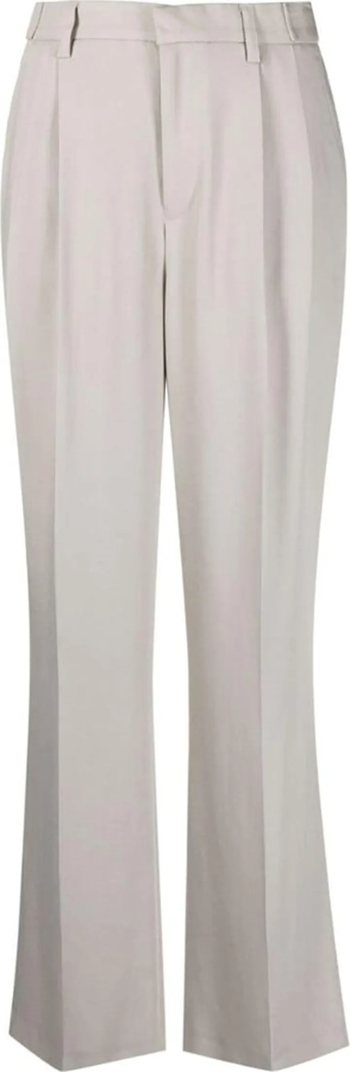 Straight-Leg Tailored Trousers