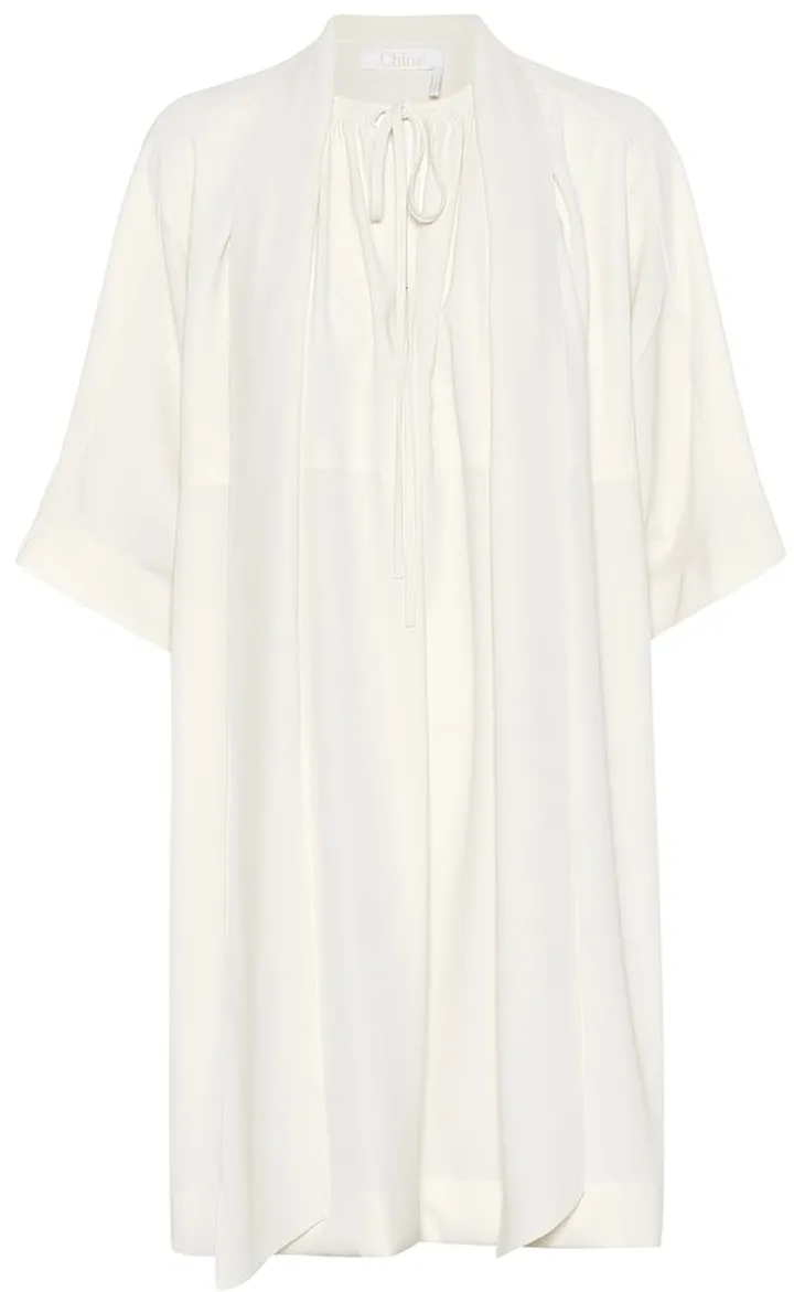 Crepe minidress