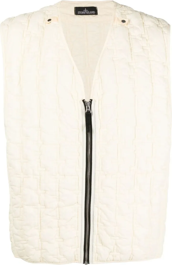 Quilted Zip-Up Gilet