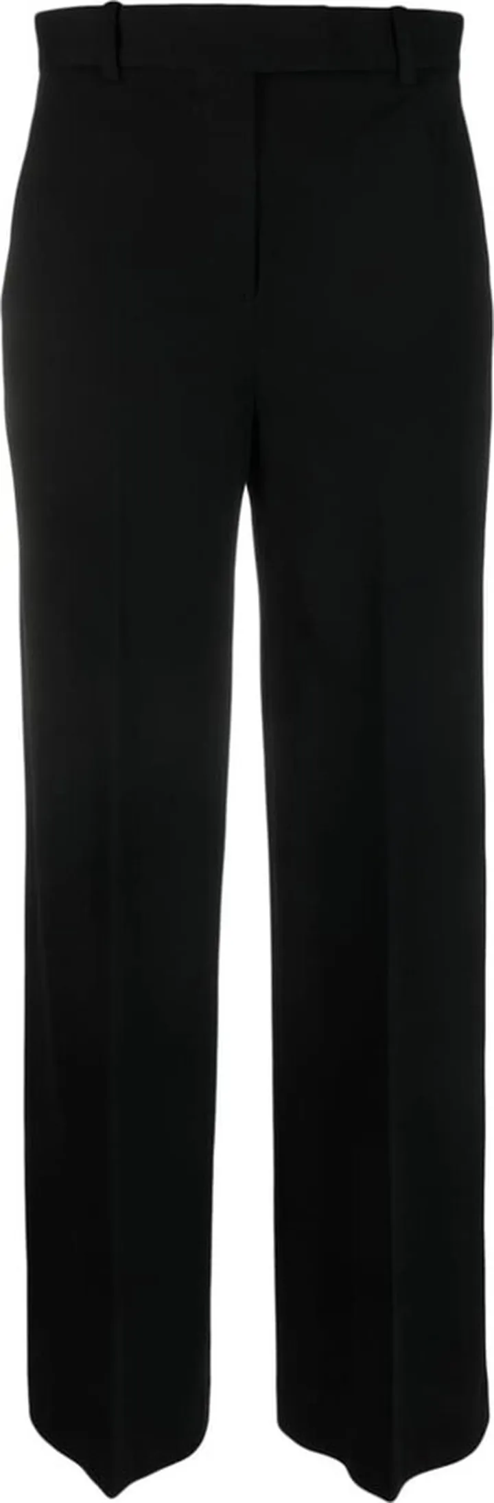 High-Rise Straight-Leg Trousers