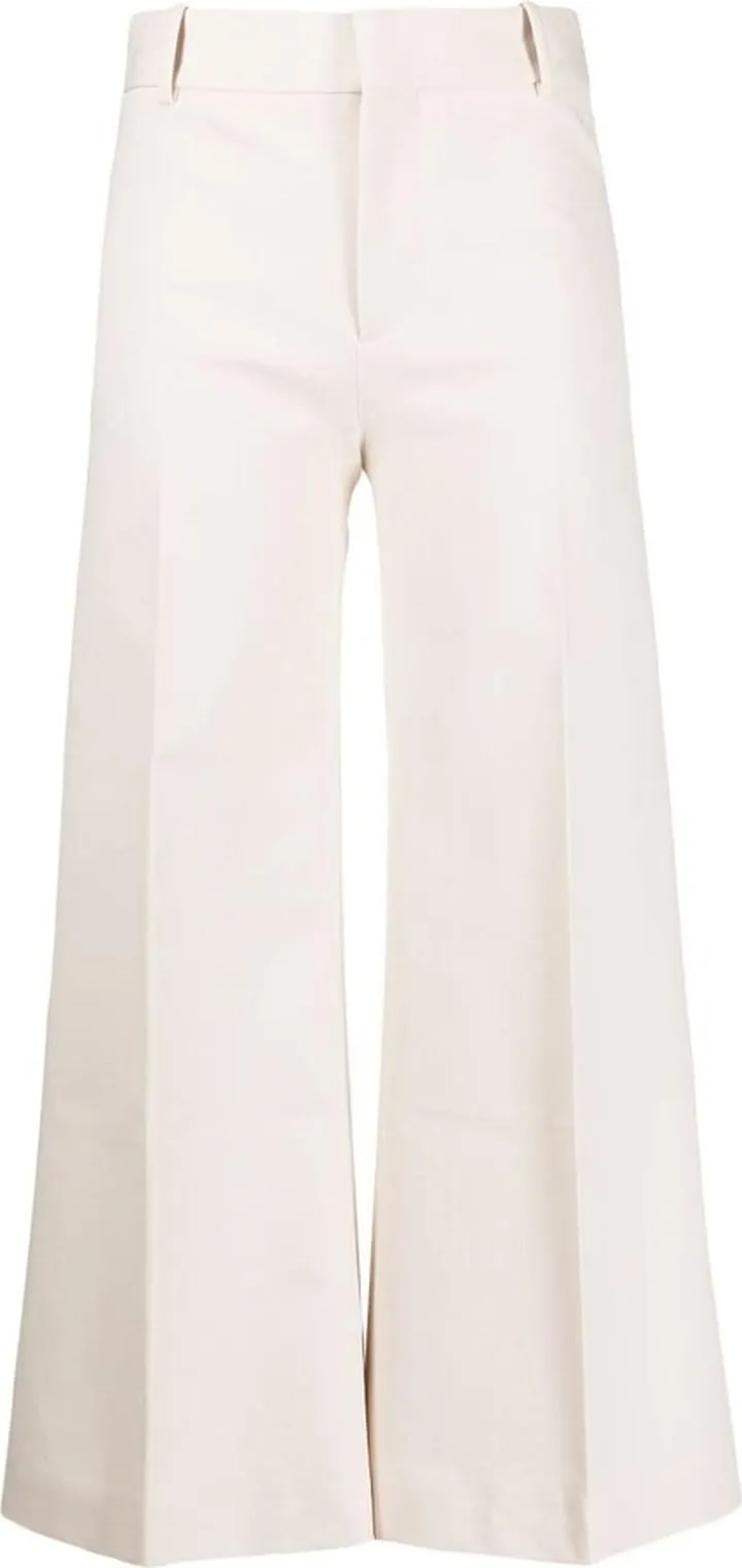 Cropped Palazzo Trousers