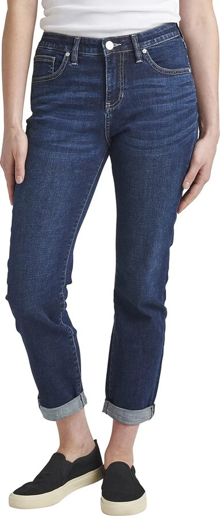 Jag Jeans Women's Carter Mid Rise Girlfriend Jeans