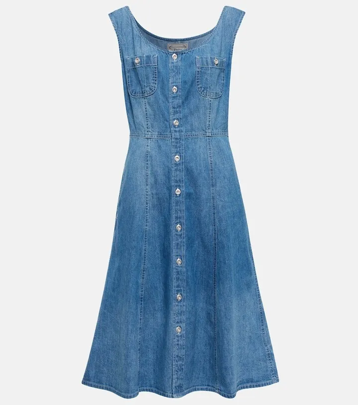 Denim minidress