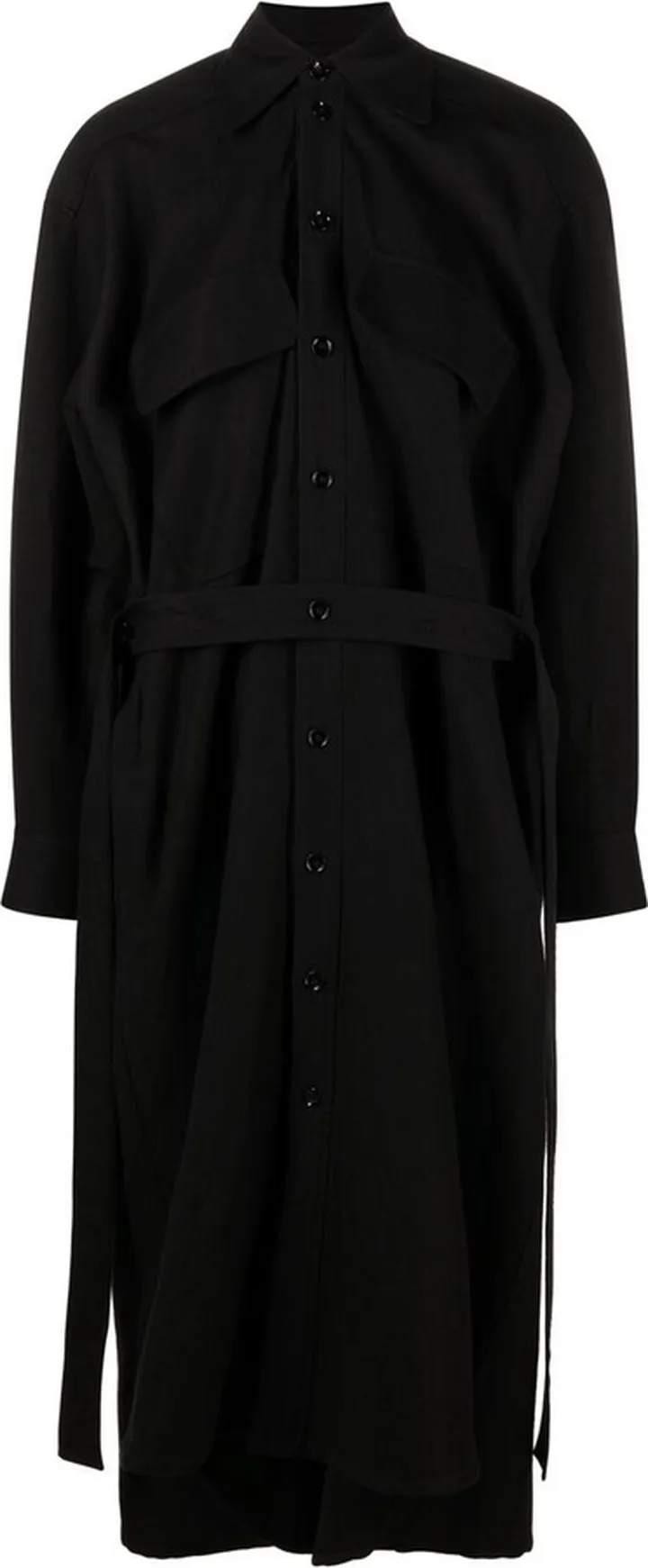 Belted Midi Shirtdress