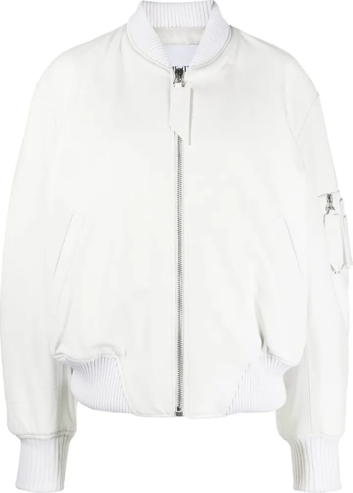 Leather Bomber Jacket