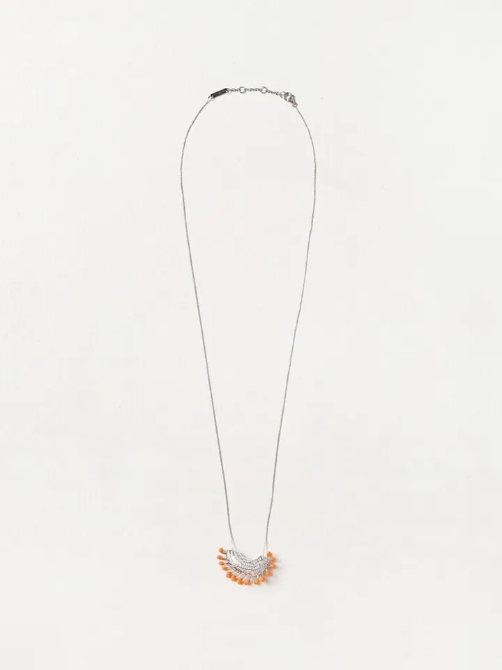 Bottega Veneta silver necklace
