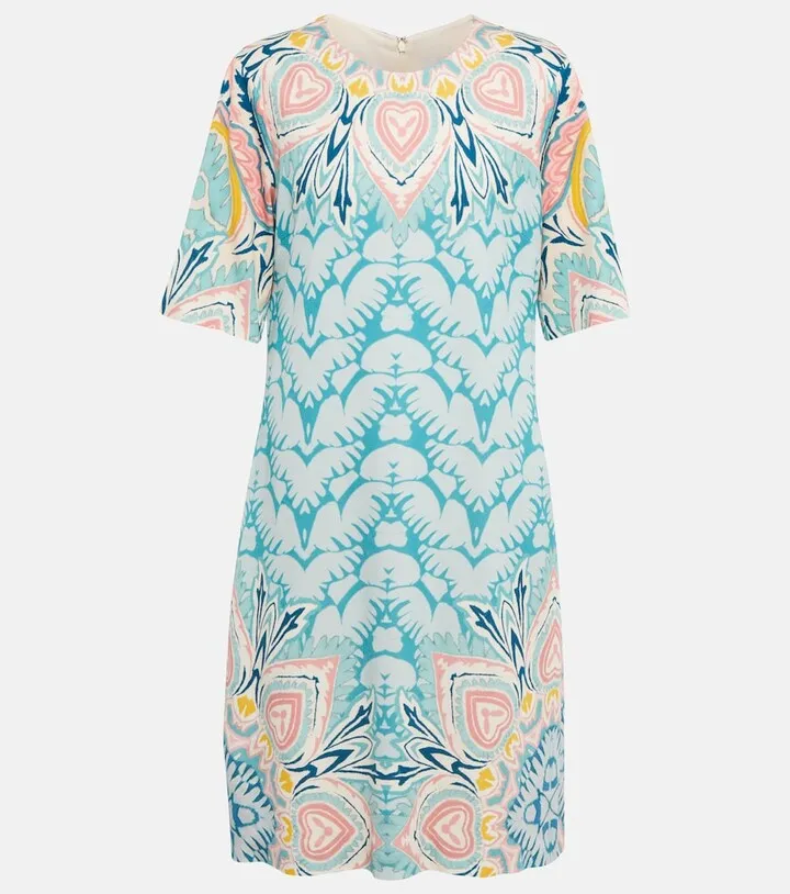Printed minidress