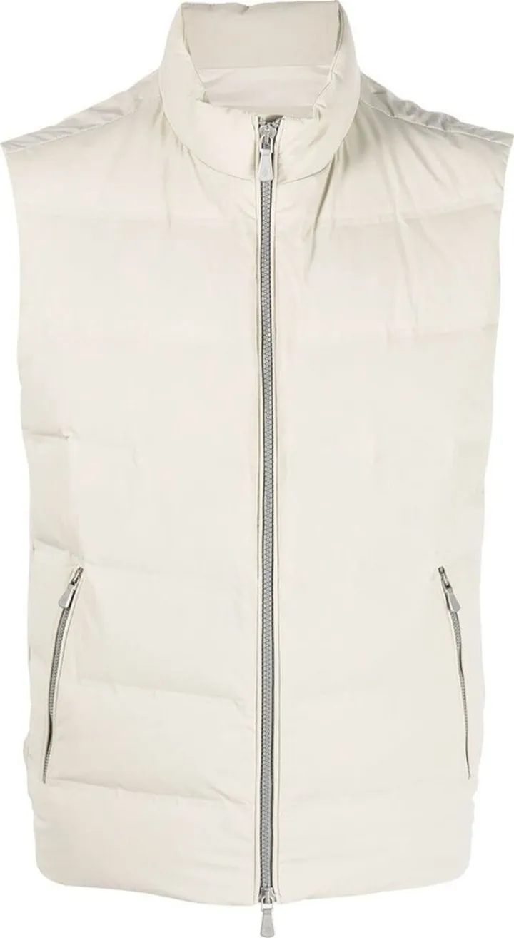 Feather-Down Padded Gilet