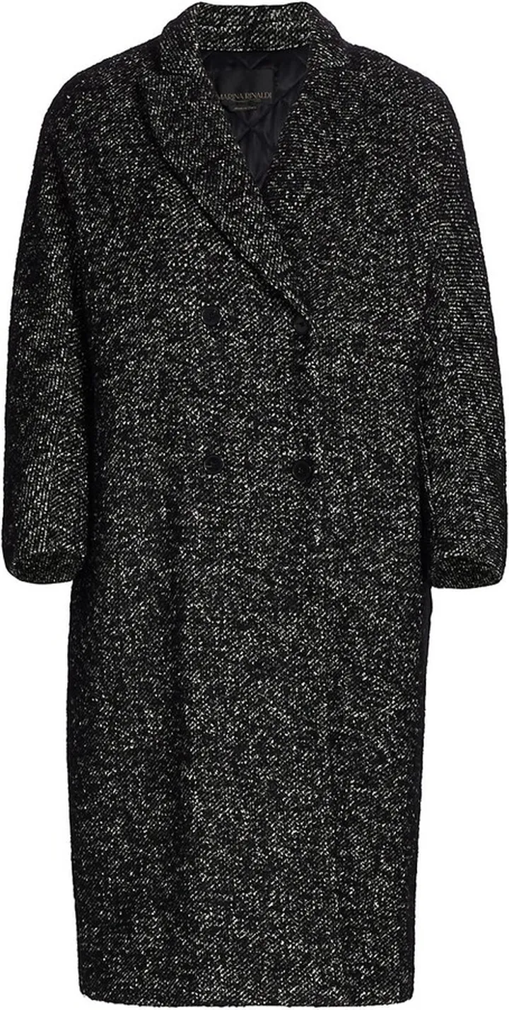 Tonalita Oversized Boyfriend Coat