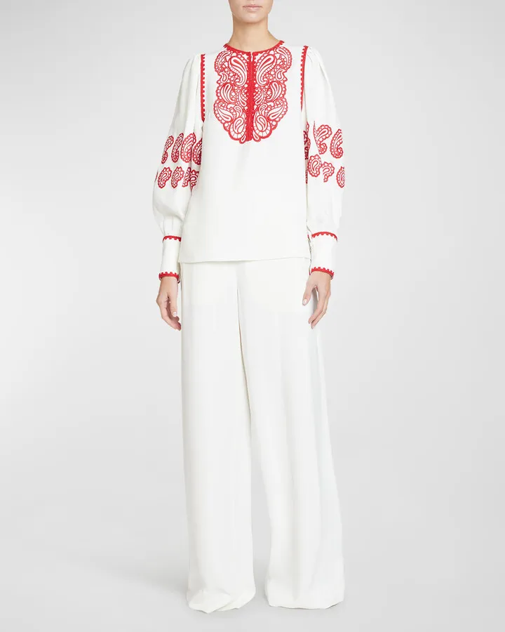 Classic Wide-Leg Pants
