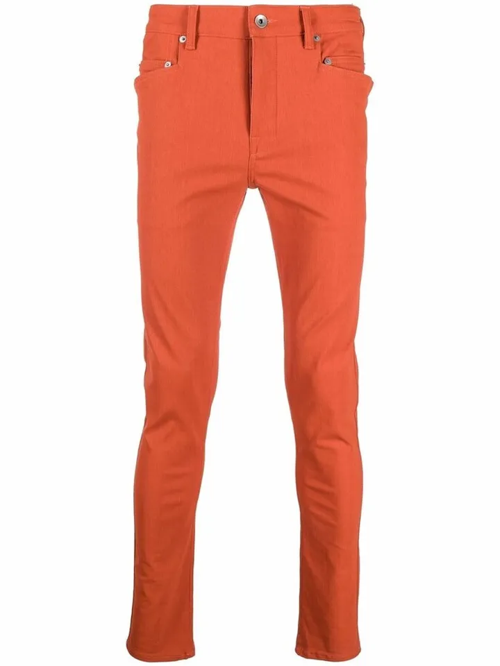 Tassel-Detail Skinny Jeans